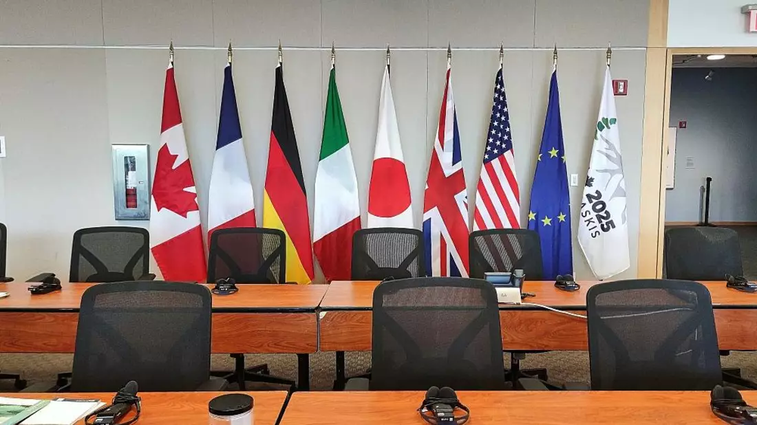 Flaggen der G7-Länder (Archiv) - Bild: via dts Nachrichtenagentur