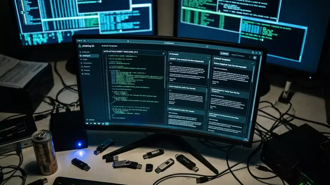 Phishing-Kits: KI-Toolkits industrialisieren den Betrug - Bild: über boerse-global.de