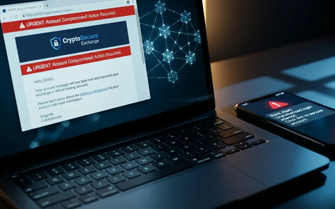 Coinbase-Phishing: Betrüger erbeuten Milliarden mit gefälschten Warnmeldungen - Foto: über boerse-global.de