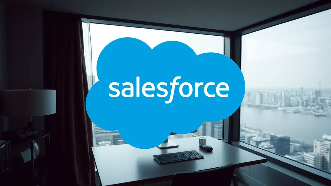 Salesforce Stock Gains Momentum with AI Assistant Expansion Illustration mit AI erstellt übermittelt durch boerse-global.de