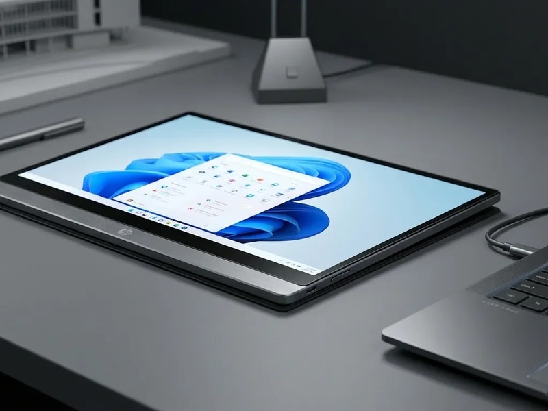 HP 514PN: Premium-Monitor für mobile Profis - Foto: über boerse-global.de