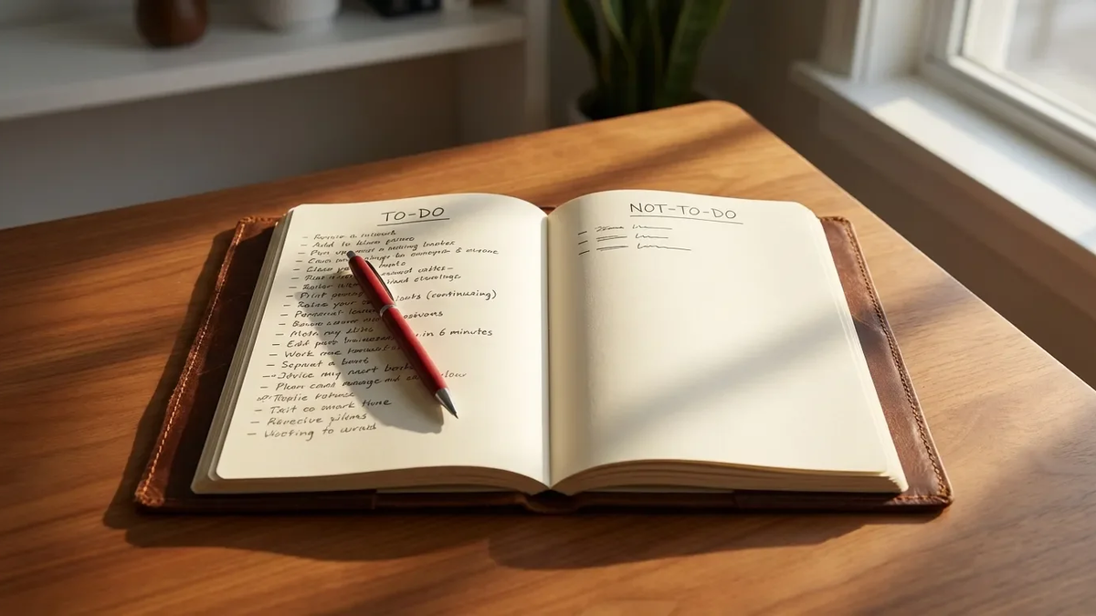 Not-To-Do-Liste: Warum weniger tun mehr bringt - Foto: über boerse-global.de