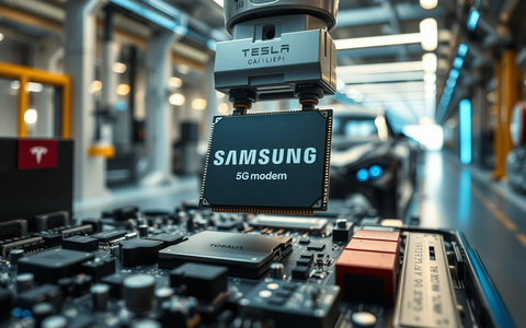 Tesla setzt bei Robotaxi-Flotte auf Samsung-5G-Chips - Foto: über boerse-global.de