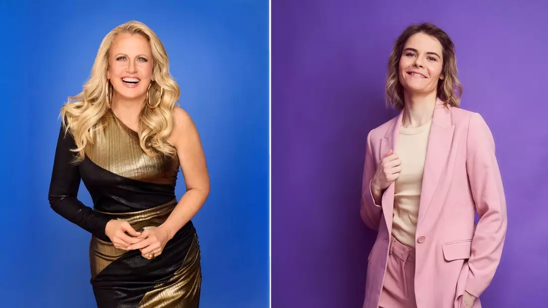 Barbara Schöneberger und Hazel Brugger präsentieren neun Acts bei Eurovision Song Contest - Das Deutsche Finale 2026 - Bild: presseportal.de
