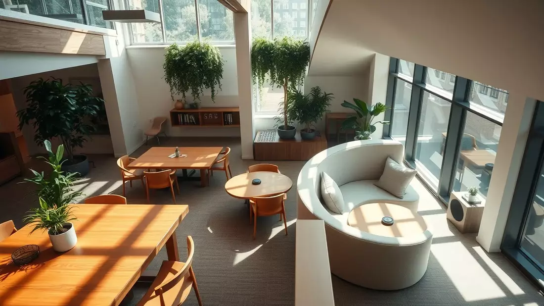 Hospitality-Bürodesign: Warum Büros jetzt wie Hotels gestaltet werden Illustration mit AI erstellt übermittelt durch boerse-global.de