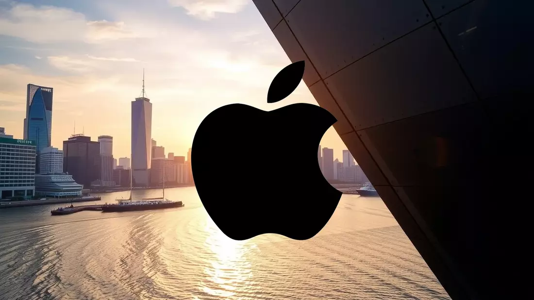 Apple Navigates a Multitude of Challenges as Earnings Loom Illustration mit AI erstellt übermittelt durch boerse-global.de
