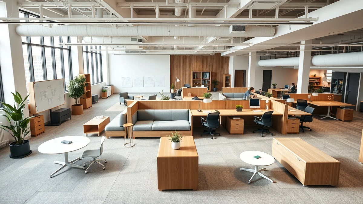 Fluid Workspaces: Das Büro wird zum flexiblen Ökosystem - Foto: über boerse-global.de