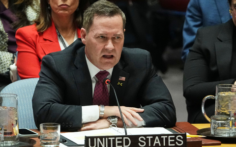 Der UN-Botschafter der USA, Michael Waltz, spricht im UN-Sicherheitsrat. (Archivfoto) - Foto: Frank Franklin II/AP/dpa