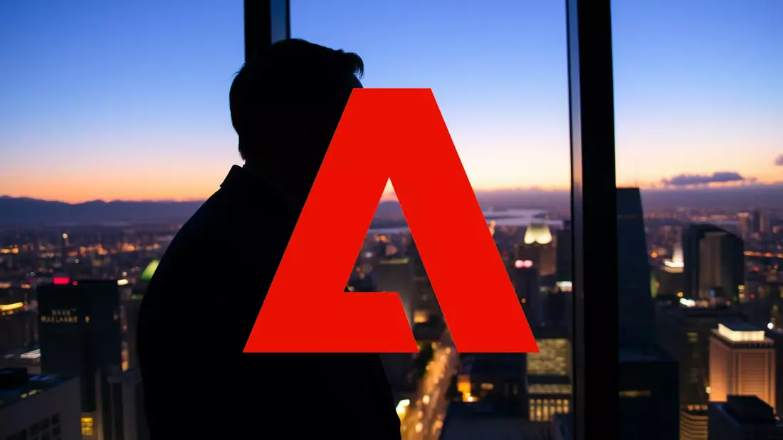 Adobe Shares Under Pressure as Growth Concerns Mount Illustration mit AI erstellt übermittelt durch boerse-global.de