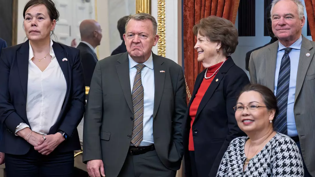 Der dänische Außenminister Rasmussen sieht nach dem Gespräch mit US-Vertretern fundamentale Meinungsverschiedenheiten.  - Bild: J. Scott Applewhite/AP/dpa