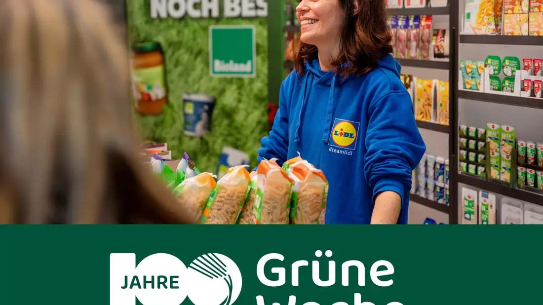 Lidl auf der Grünen Woche 2026: Bewusste Ernährung und Bio im Fokus - Bild: presseportal.de