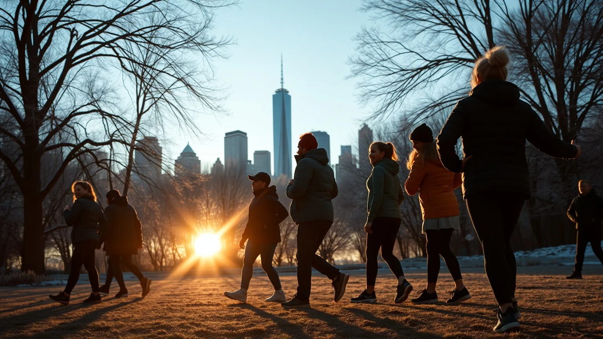 Outdoor-Fitness erobert den Winter - Foto: über boerse-global.de