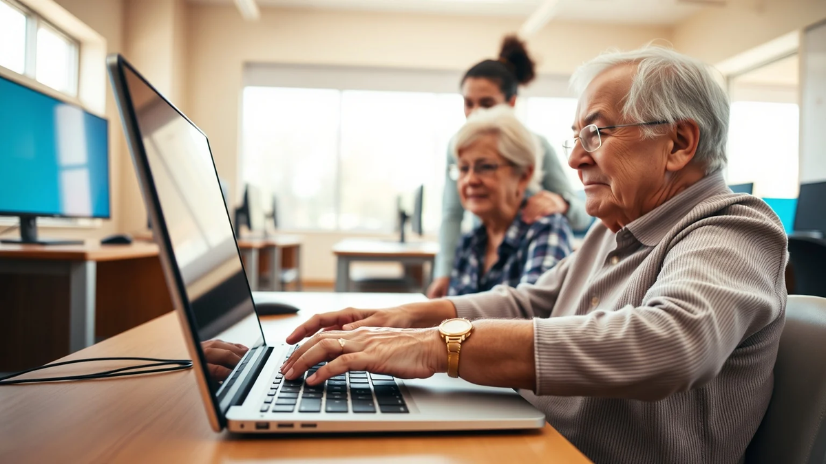 Digitale Teilhabe für Senioren: USA starten nationale Offensive - Foto: über boerse-global.de