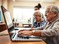 Digitale Teilhabe für Senioren: USA starten nationale Offensive - Foto: über boerse-global.de