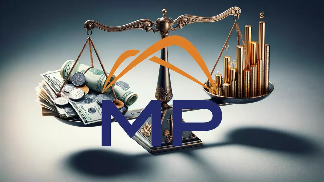 MP Materials: La confianza analítica resiste a la volatilidad Illustration mit AI erstellt übermittelt durch boerse-global.de