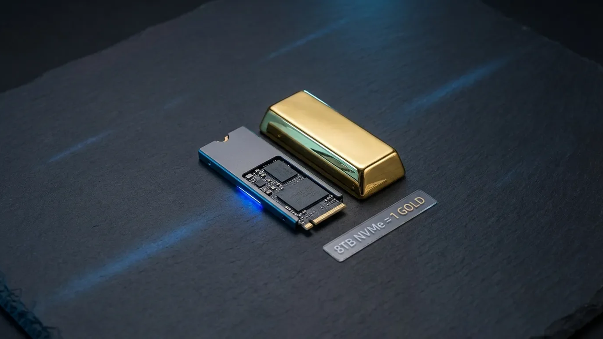 SSD-Preise schießen über Goldwert hinaus - Foto: über boerse-global.de