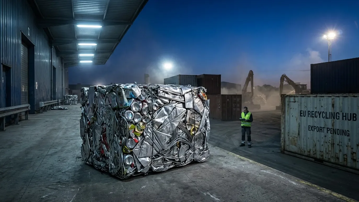 EU-Aluminiumschrott: Exportstopp droht, Industrie gespalten - Foto: über boerse-global.de