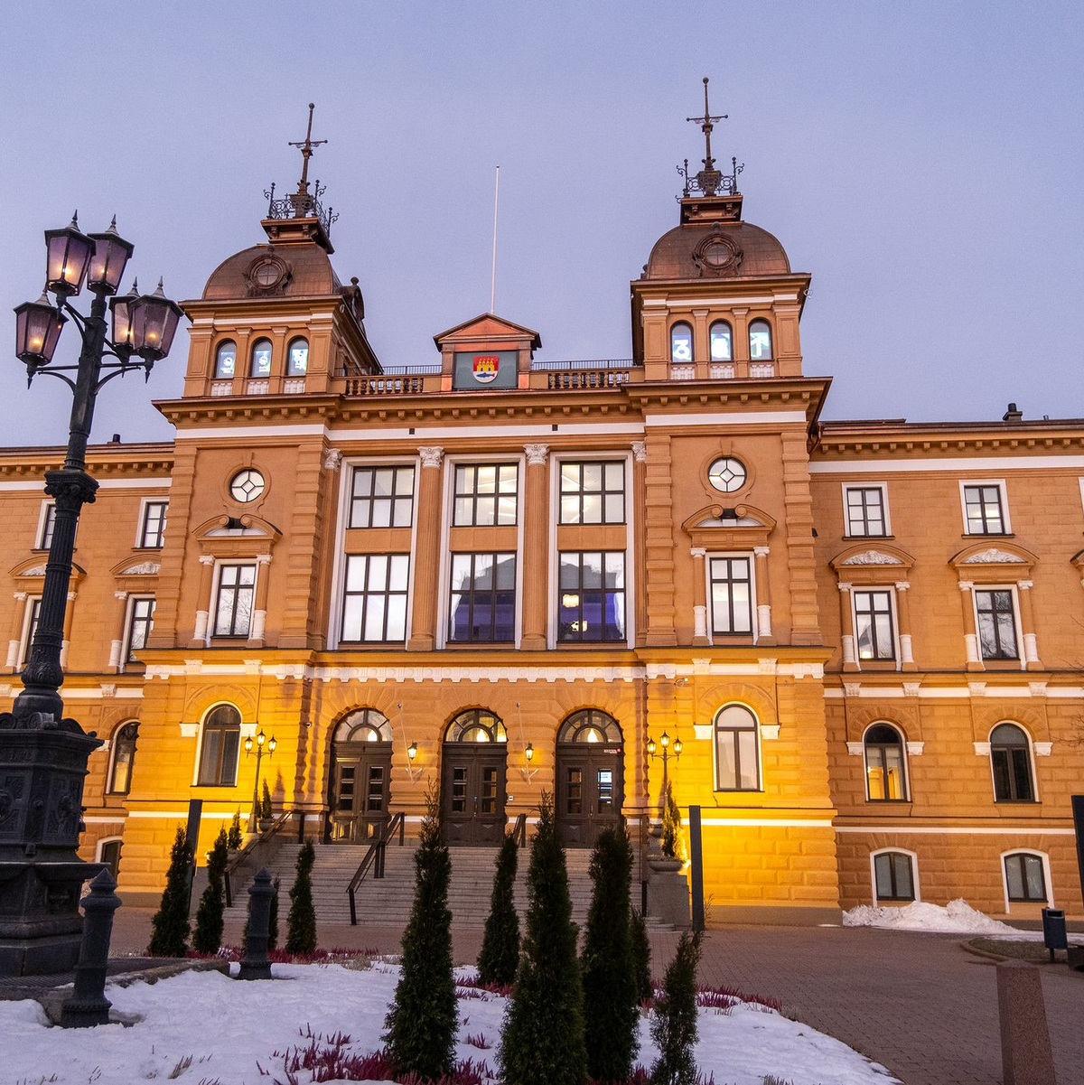 Die nordfinnische Stadt Oulu feiert den Beginn des Jahres als Kulturhauptstadt. - Foto: Topi Paananen/Oulu2026/dpa