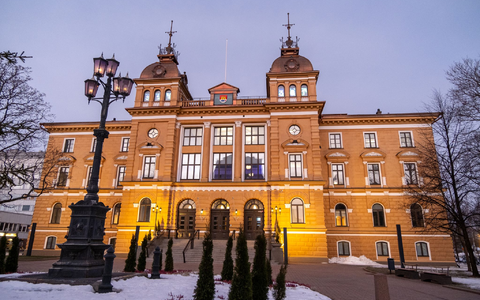Die nordfinnische Stadt Oulu feiert den Beginn des Jahres als Kulturhauptstadt. - Foto: Topi Paananen/Oulu2026/dpa Die nordfinnische Stadt Oulu feiert den Beginn des Jahres als Kulturhauptstadt. - Foto: Topi Paananen/Oulu2026/dpa