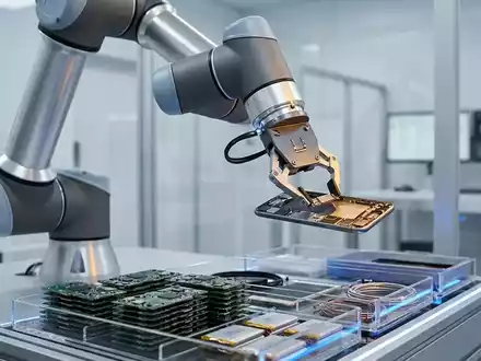 Apples Roboter-Trio kämpft gegen Elektroschrott - Foto: über boerse-global.de