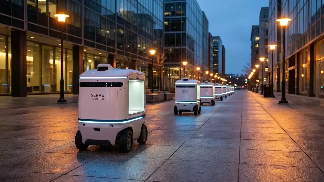 Serve Robotics startet mit 2.000 Lieferrobotern durch - Bild: über boerse-global.de