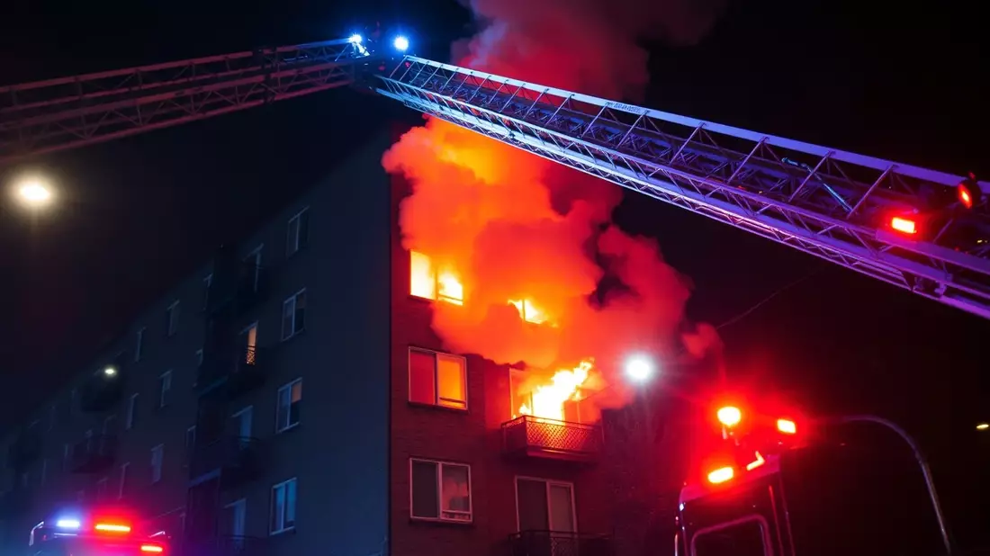 Großbrand in Wien-Favoriten: 20 Bewohner evakuiert - Bild: über boerse-global.de