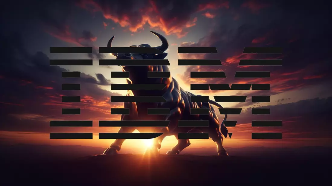 La presión competitiva frena el avance de las acciones de IBM Illustration mit AI erstellt übermittelt durch boerse-global.de