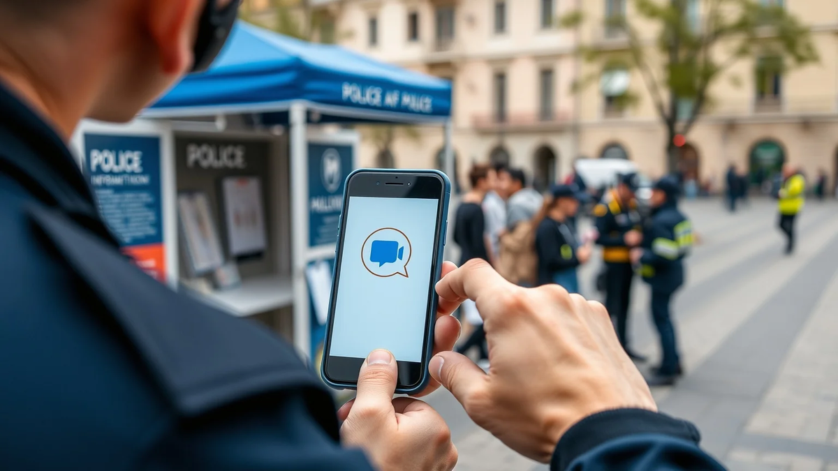 Polizei geht auf die Straße gegen Smartphone-Betrug - Foto: über boerse-global.de
