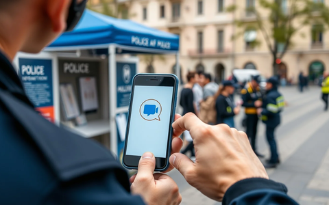 Polizei geht auf die Straße gegen Smartphone-Betrug - Foto: über boerse-global.de