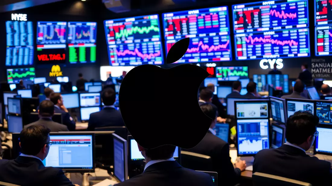 Apple’s Record Revenue Meets Regulatory Headwinds Illustration mit AI erstellt übermittelt durch boerse-global.de
