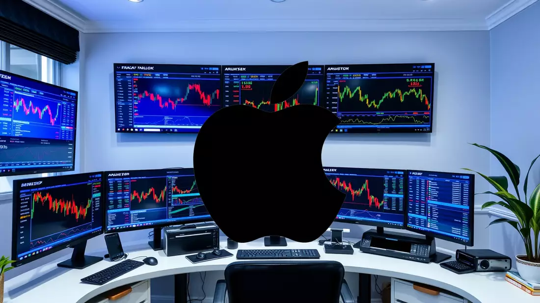 Apple: Resultados récord bajo la sombra regulatoria Illustration mit AI erstellt übermittelt durch boerse-global.de