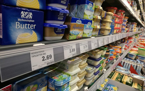 Butter in einem Supermarkt (Archiv) - Foto: via dts Nachrichtenagentur
