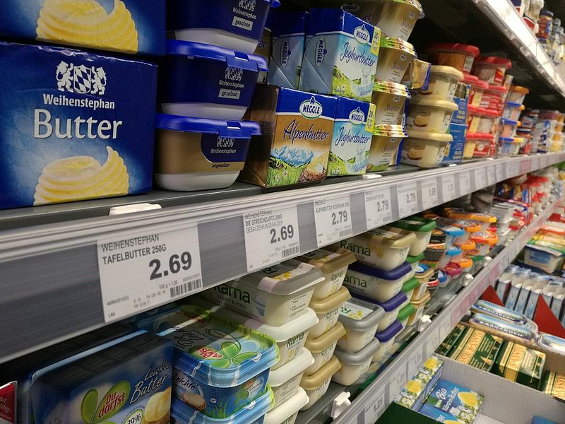 Butter in einem Supermarkt (Archiv) - Foto: via dts Nachrichtenagentur