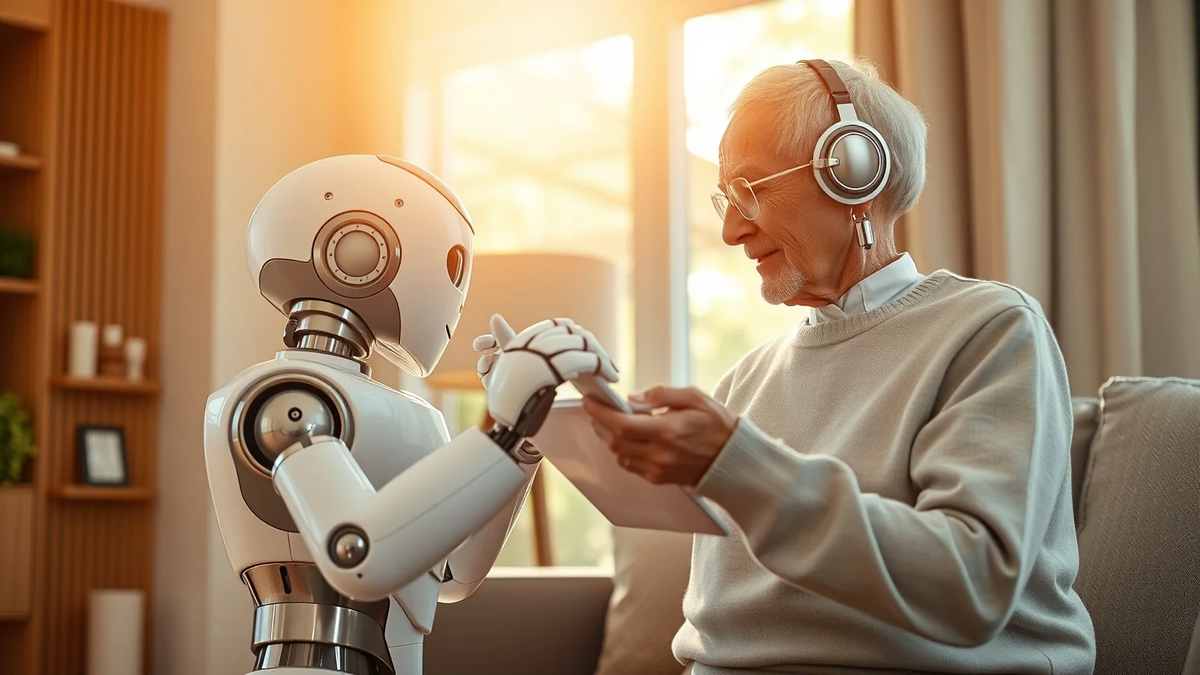 KI-Roboter und digitale Helfer: Die neue Generation der Altenpflege - Foto: über boerse-global.de