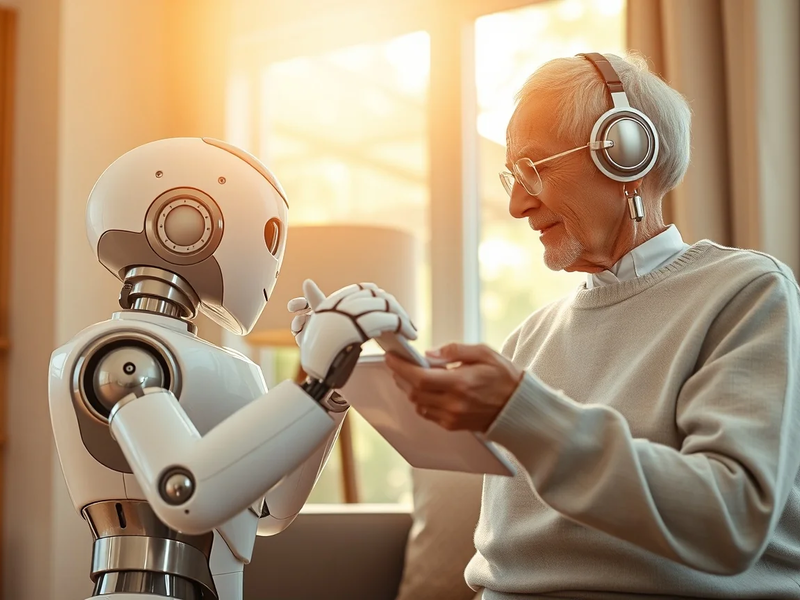 KI-Roboter und digitale Helfer: Die neue Generation der Altenpflege - Foto: über boerse-global.de