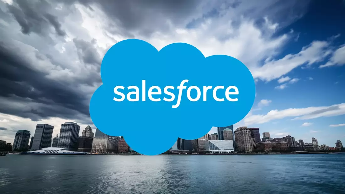 Salesforce Shares Under Pressure as Insider Selling Sparks Concern Illustration mit AI erstellt übermittelt durch boerse-global.de