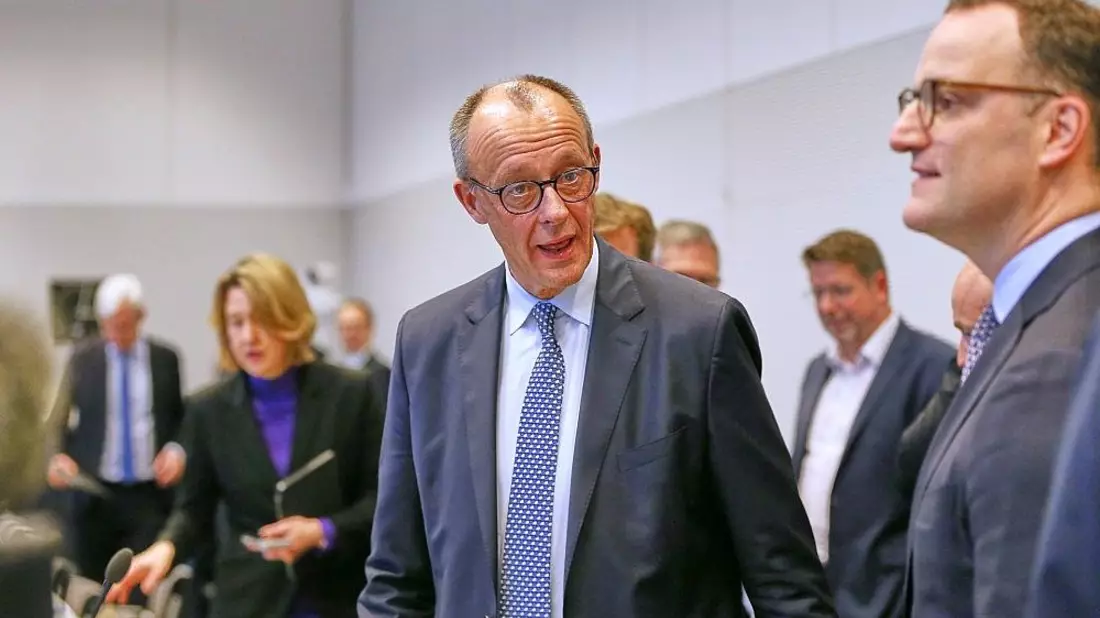 Friedrich Merz und Jens Spahn (Archiv) - Bild: via dts Nachrichtenagentur