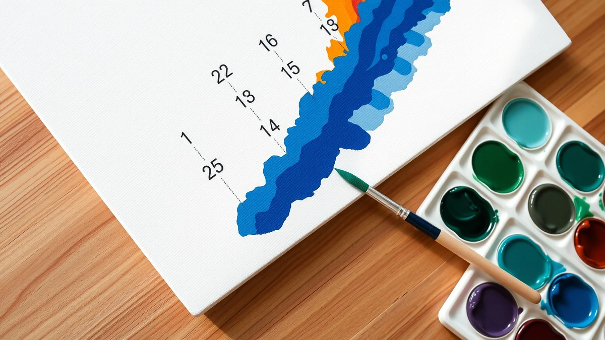 Malen nach Zahlen senkt nachweislich Stresshormon Cortisol - Foto: über boerse-global.de