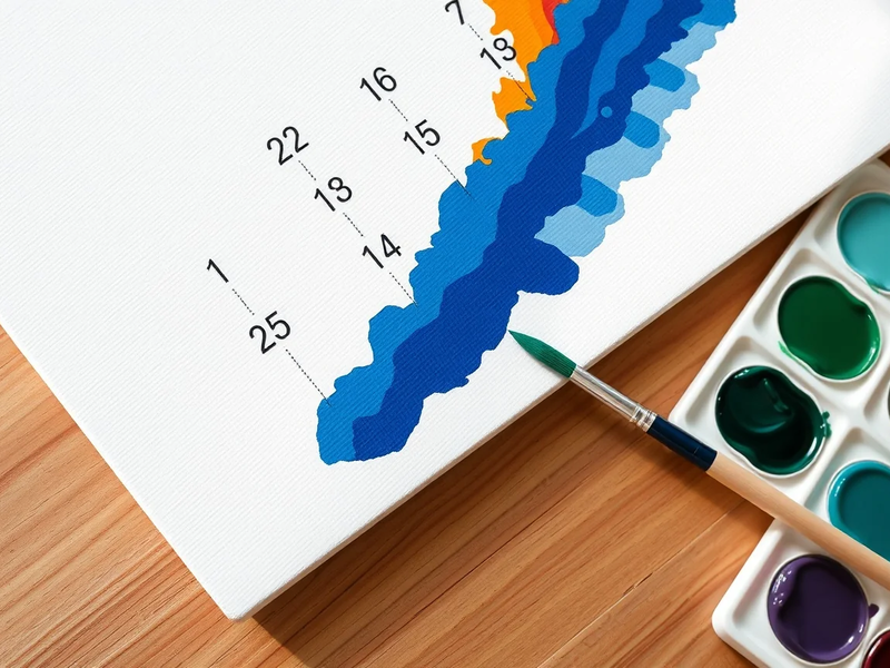 Malen nach Zahlen senkt nachweislich Stresshormon Cortisol - Foto: über boerse-global.de