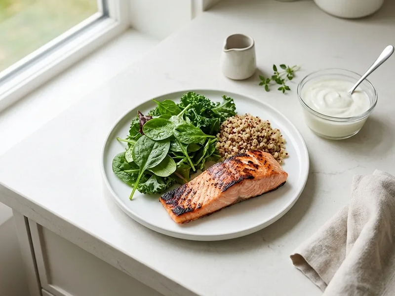 Ernährung in den Wechseljahren: Protein und Darmflora ersetzen Kalorienzählen - Foto: über boerse-global.de