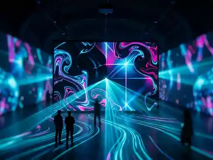 Digital Dimensions: Berlins neue Schau für immersive Kunst - Foto: über boerse-global.de