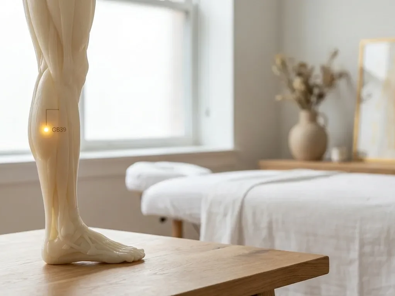 Akupressur-Punkt GB39: Chinesische Medizin gegen Winter-Gelenkschmerzen - Foto: über boerse-global.de