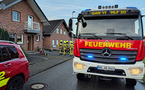 FW Gangelt: Eine Verletzte Person bei Küchenbrand - Foto: presseportal.de