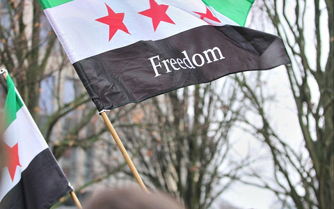 Syrer in Deutschland feiern den Sturz von Assad in Syrien (Archiv) - Foto: via dts Nachrichtenagentur