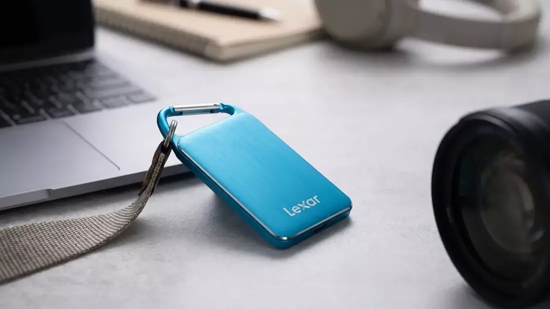 Lexar Air SL260: Externes SSD wiegt weniger als eine Batterie - Bild: über boerse-global.de