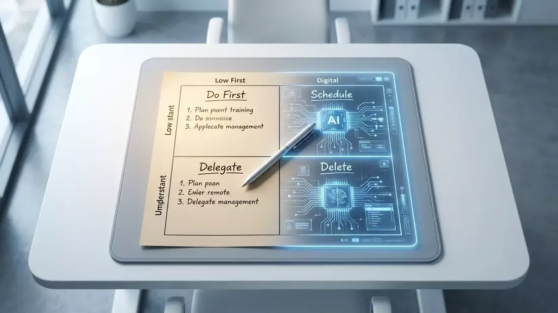 Eisenhower-Matrix wird 2026 zum KI-Management-Tool - Bild: über boerse-global.de
