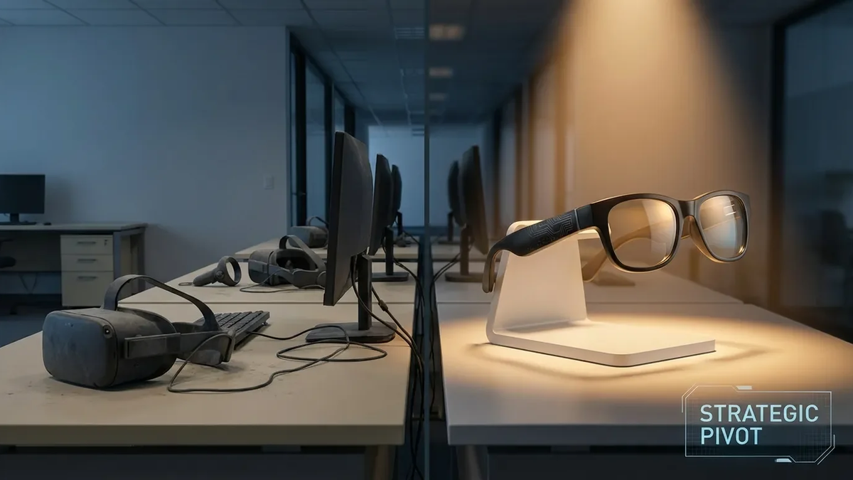 Meta verabschiedet sich vom Metaverse und setzt alles auf KI-Brillen - Foto: über boerse-global.de