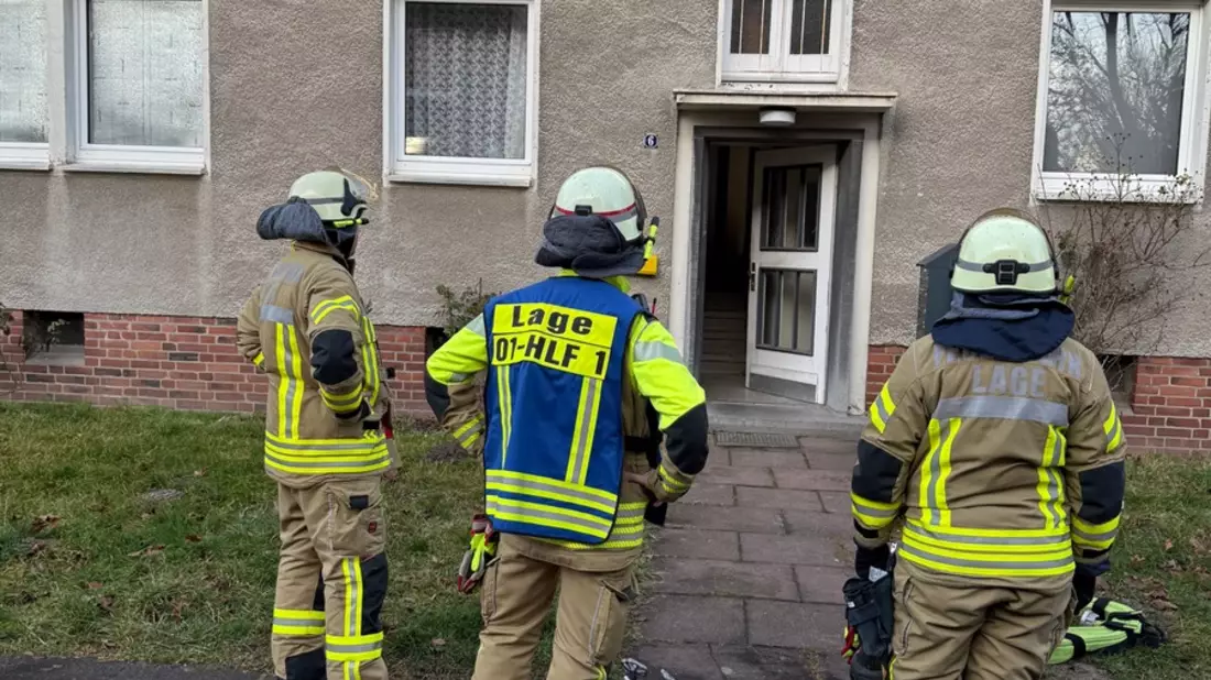 FW Lage: Einsatzreicher Samstag für die Feuerwehr Lage - Bild: presseportal.de
