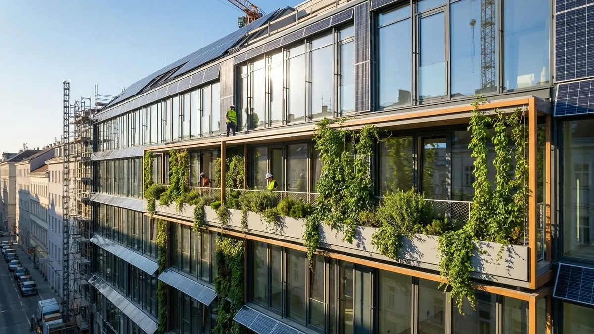 Wiener Wohnbau setzt auf Nachhaltigkeit und Komfort - Foto: über boerse-global.de