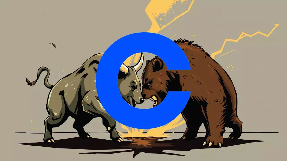 La intervención de Armstrong frena una ley clave y desploma las acciones de Coinbase Illustration mit AI erstellt übermittelt durch boerse-global.de